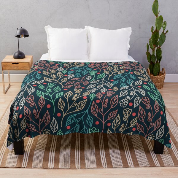 Item preview, Vintage Leaves Pattern , Vintage Colorful Leaves Patterns  designed and sold by garniturex.