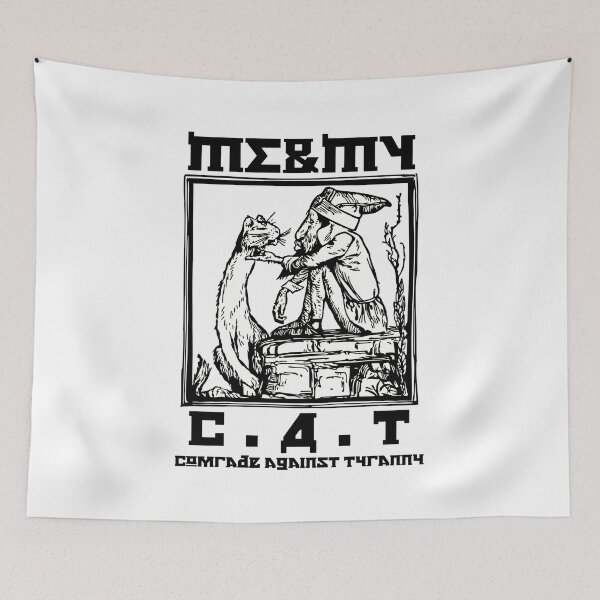 Item preview, C.A.T - Comrade against Tyranny designed and sold by MaesterAemon.
