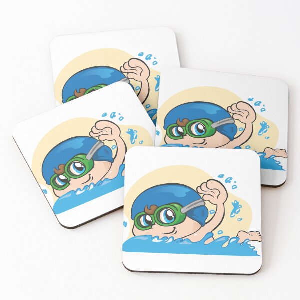 Item preview, Illustration representing Child playing sports, swimming. Ideal for educational and institutional materials designed and sold by LucianoCosmo.