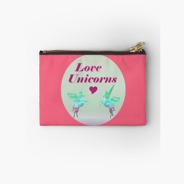 Item preview, Love 2 Unicorns Pink Pastels Valentine day designed and sold by RileyKyler.