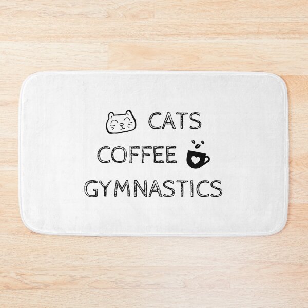Item preview, Cats. Coffee. Gymnastics designed and sold by TheGreenGoat.