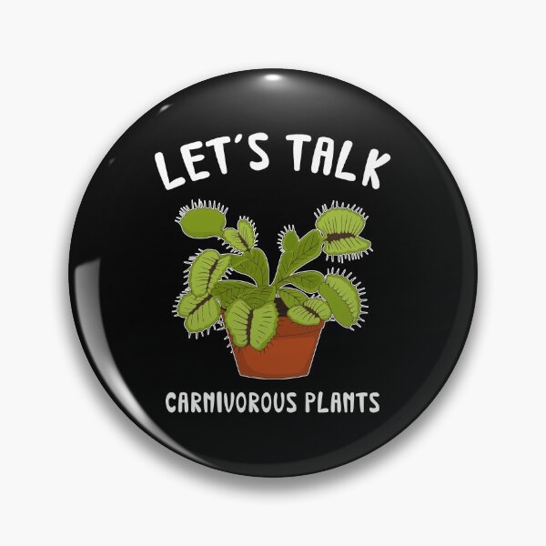 Item preview, Let's Talk Carnivorous Plants Funny Venus Flytrap print designed and sold by jakehughes2015.