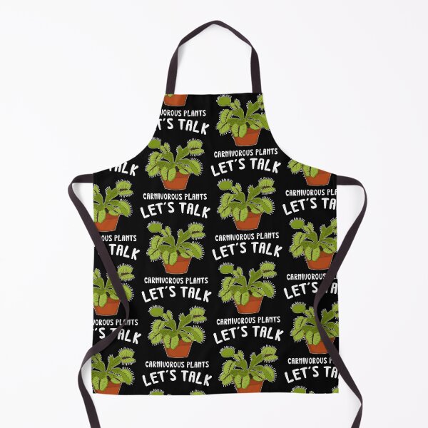 Item preview, Let's Talk Carnivorous Plants Funny Venus Flytrap print designed and sold by jakehughes2015.