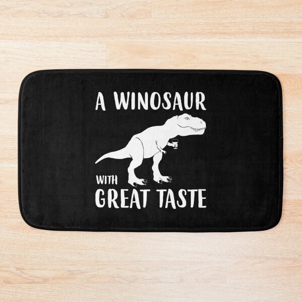 Item preview, A Winosaur With Great Taste Funny Dinosaur Wine graphic designed and sold by jakehughes2015.