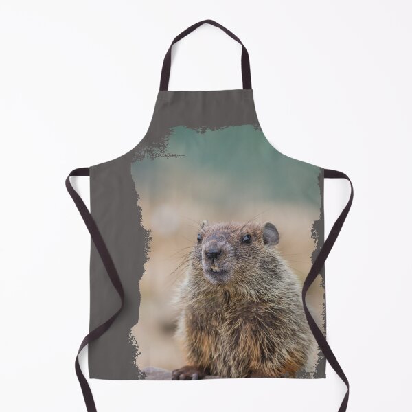 Item preview, Groundhog with grunge effect - Grunge Groundhog for Groundhog Day designed and sold by Rabbitti.