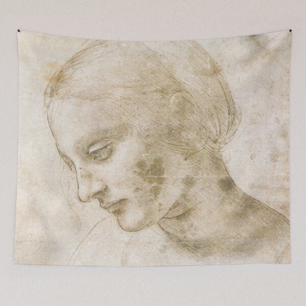 Item preview, Virgin Mary: Leonardo da Vinci, a study  designed and sold by The Great  Art.
