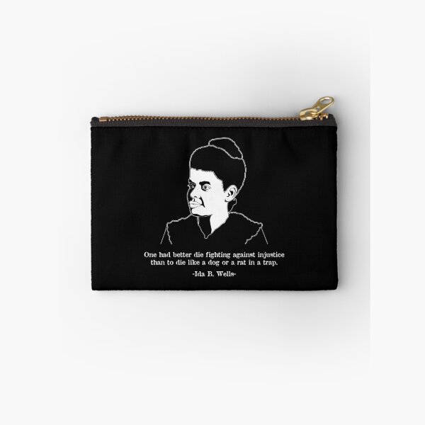 Item preview, Black History Month Famous Quote Ida B Wells print designed and sold by jakehughes2015.