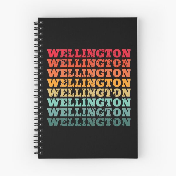 Item preview, Wellington - repeated retro vintage sunset colors with a distressed design effect designed and sold by Rhu Creations.