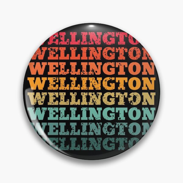 Item preview, Wellington - repeated retro vintage sunset colors with a distressed design effect designed and sold by Rhu Creations.