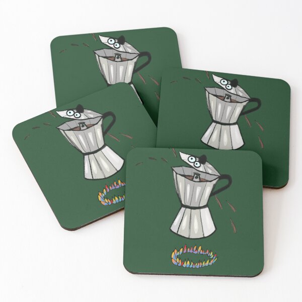 Item preview, Angry Moka Spewing Hot Coffee designed and sold by Livia1209.