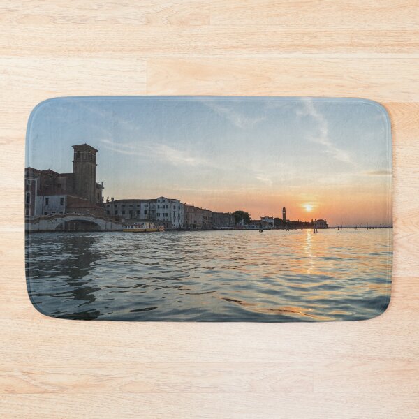 Item preview, Venetian Silk - Venice Italy Sunset from the Lagoon designed and sold by Georgia Mizuleva.