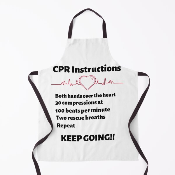 Item preview, CPR Instruction Tee designed and sold by Wingo-Designs.