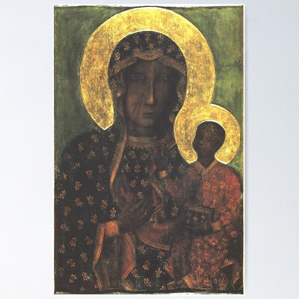 Item preview, Iconography: Black Madonna of Częstochowa, Poland. designed and sold by The Great  Art.
