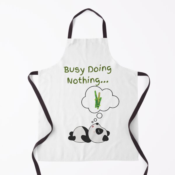 Item preview, Busy Doing Nothing Panda (Dreaming of food) designed and sold by albix81.