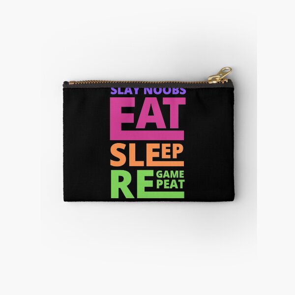 Item preview, Slay Noobs Eat Sleep Game Repeat designed and sold by narcocynic.