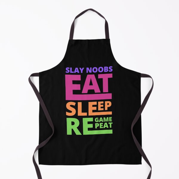 Item preview, Slay Noobs Eat Sleep Game Repeat designed and sold by narcocynic.