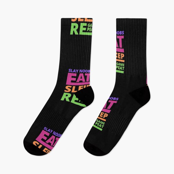 Item preview, Slay Noobs Eat Sleep Game Repeat designed and sold by narcocynic.