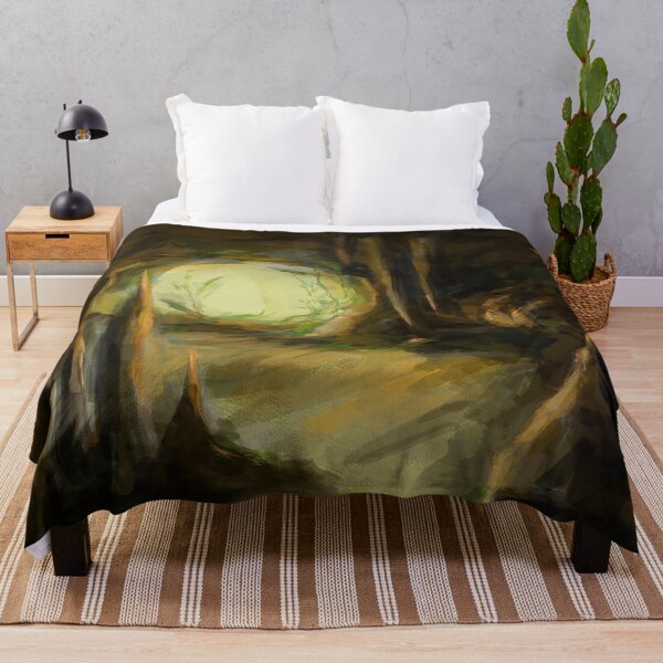 Item preview, Cave Entrance Scenery - Watercolor designed and sold by djinn201.