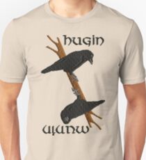 Hugin and Munin Unisex T-Shirt