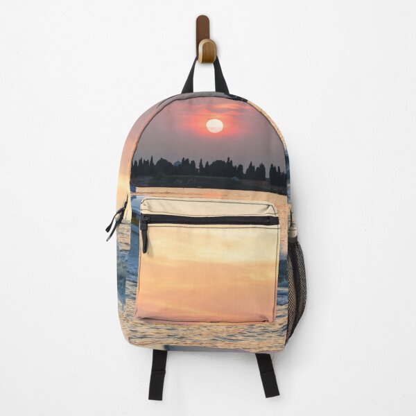 Item preview, Venetian Water Taxi - Speedboating on the Venice Lagoon at Sunset designed and sold by Georgia Mizuleva.