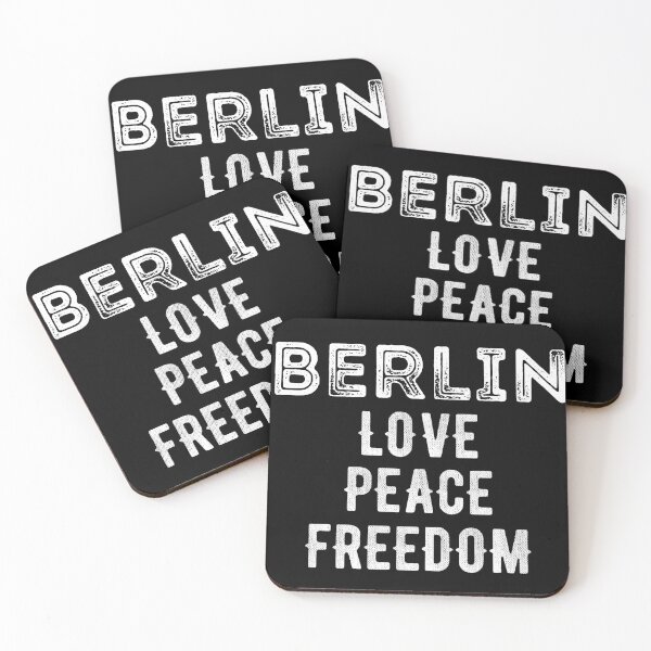 Artikelvorschau, Berlin Love Peace Freedom Demonstration Liebe Shirt entworfen und verkauft von PDAG.