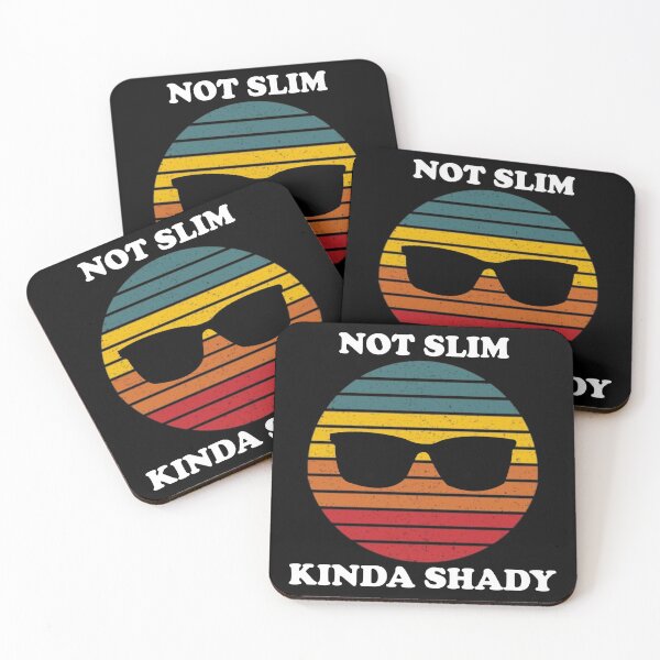 Item preview, Not Slim Kinda Shady designed and sold by -wiseowl-.