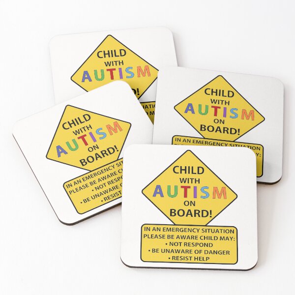 Item preview, Child With Autism On Board Gift Autism Awareness For Children designed and sold by DebraGiftShop.