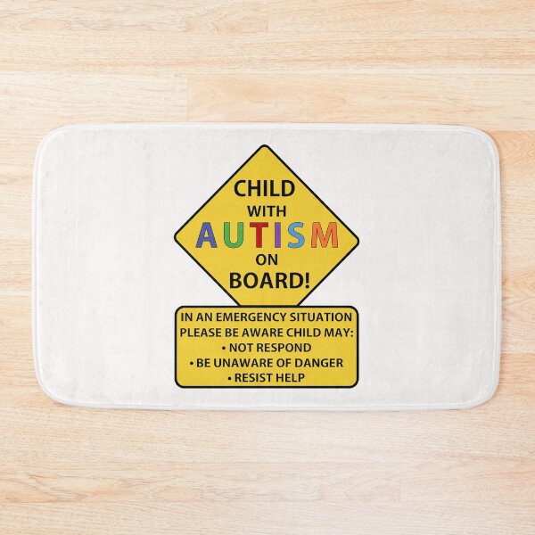 Item preview, Child With Autism On Board Gift Autism Awareness For Children designed and sold by DebraGiftShop.