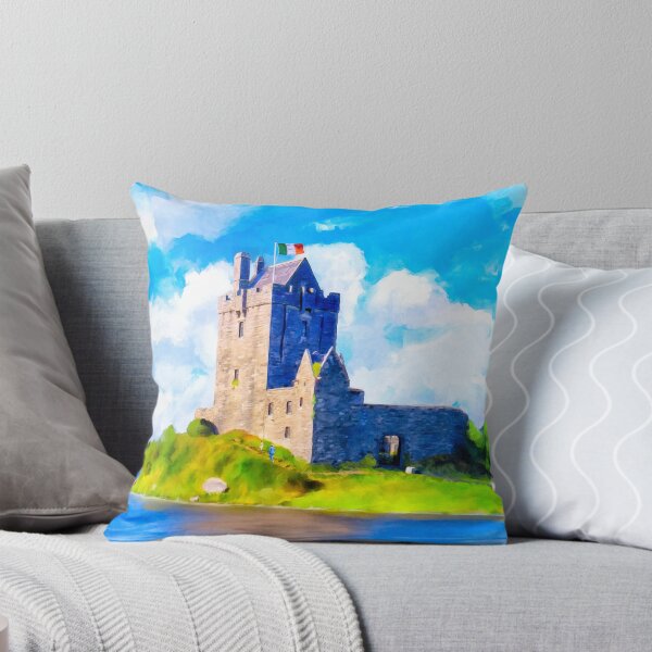Item preview, Stirring Irish Castle On The Shores of Galway Bay - Dunguaire designed and sold by Mark Tisdale Art.
