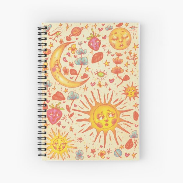 Celestial Spring Spiral Notebook