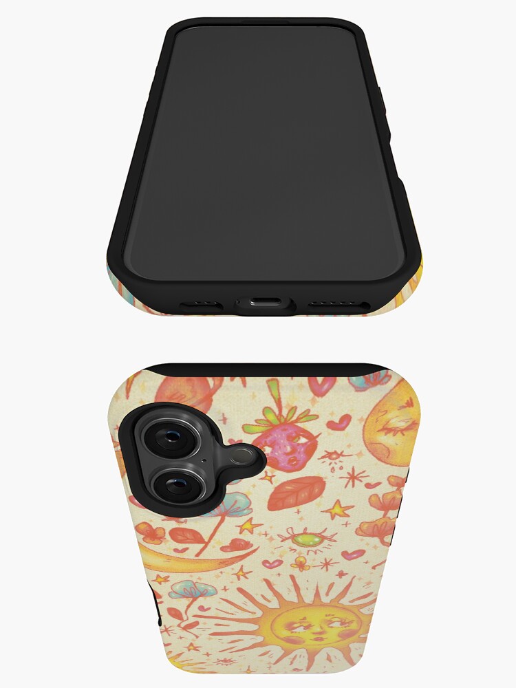 Thumbnail 3 of 4, iPhone Case, Celestial Spring designed and sold by volttrash.