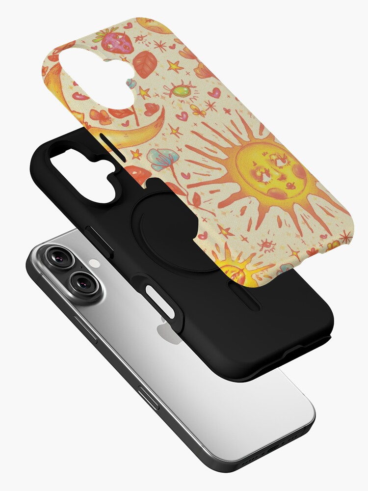 Thumbnail 2 of 4, iPhone Case, Celestial Spring designed and sold by volttrash.