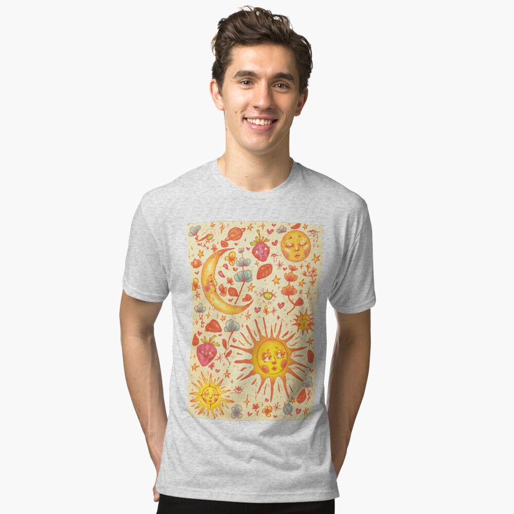 Item preview, Tri-blend T-Shirt designed and sold by volttrash.