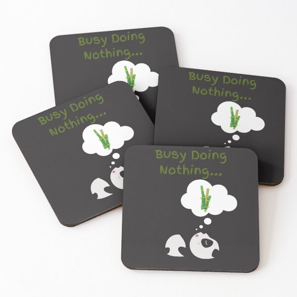 Item preview, Busy Doing Nothing Panda 2 (Dreaming of food) designed and sold by albix81.