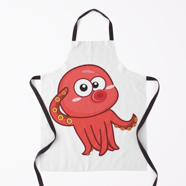 Item preview, orange octopus designed and sold by treasure-crafts.