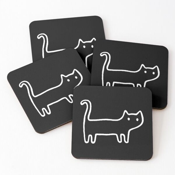 Item preview, Fox Shiver™ - Minimal Cat designed and sold by Fox Shiver.