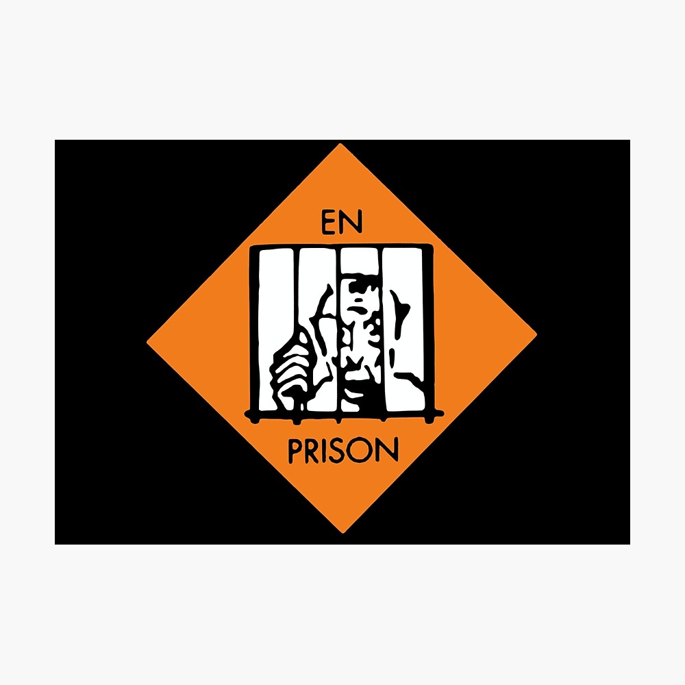 Monopoly In Jail Poster By Zee Redbubble