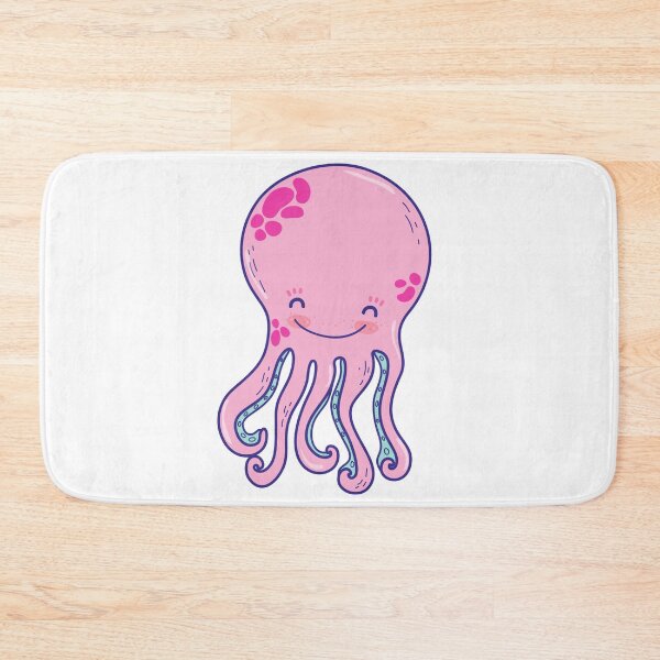 Item preview, pink octopus designed and sold by treasure-crafts.
