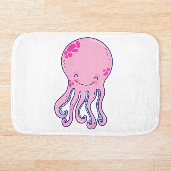 Item preview, pink octopus designed and sold by treasure-crafts.