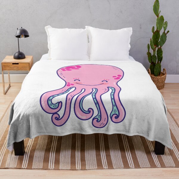 Item preview, pink octopus designed and sold by treasure-crafts.