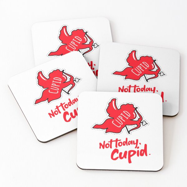 Item preview, Funny Not Today Cupid Valentine Design designed and sold by BlueCloverTrend.