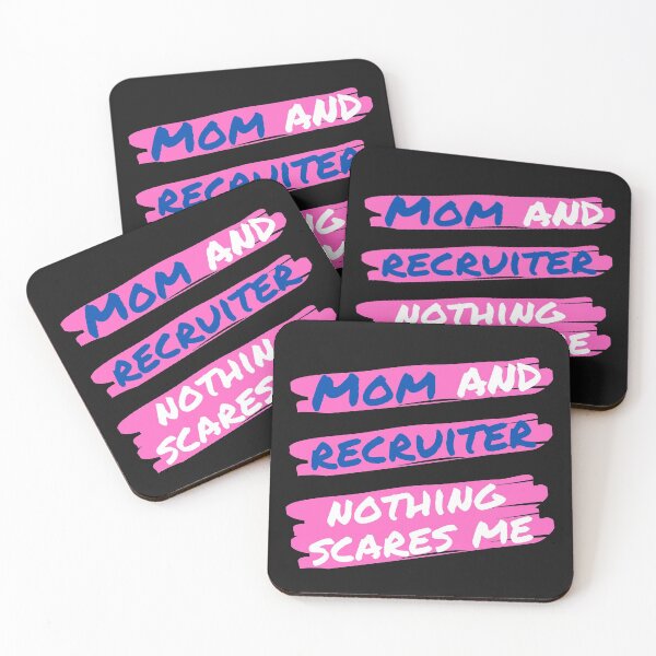 Item preview, Mom and Recruiter Nothing Scares me Funny Design designed and sold by Click-Like.