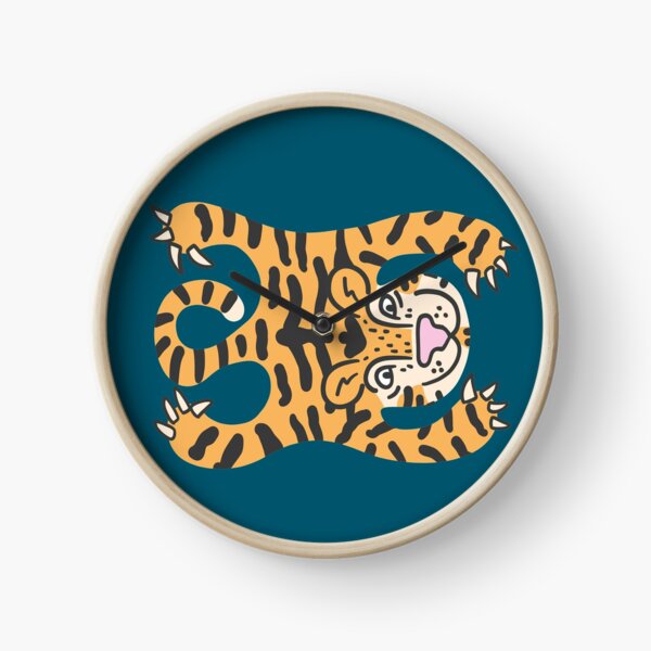 Vista previa del artículo con la obra «¡Tigre, tigre! Naranja», diseñado y vendido por BettyBottle.