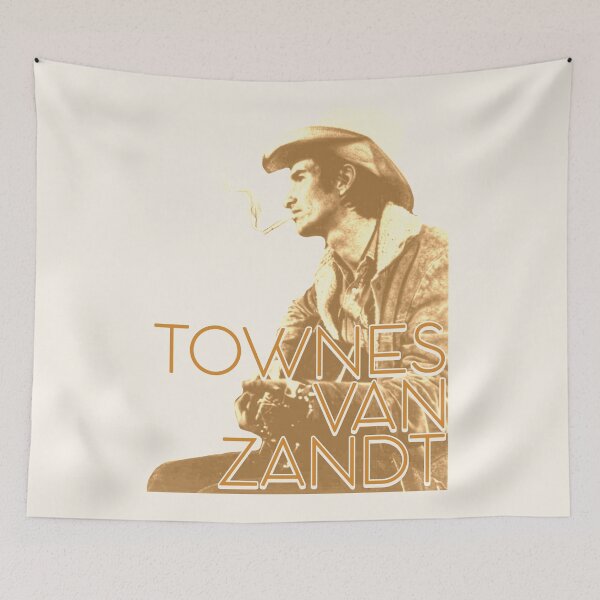 Item preview, Townes Van Zandt - Live is to Fly Retro FanArt designed and sold by acquiesce13.