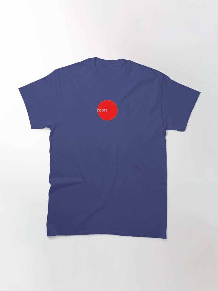 Alternate view of Roots Climbing RED DOT Tee. Classic T-Shirt