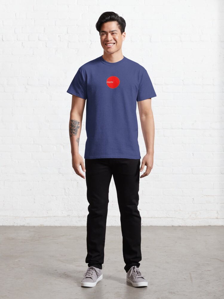 Alternate view of Roots Climbing RED DOT Tee. Classic T-Shirt
