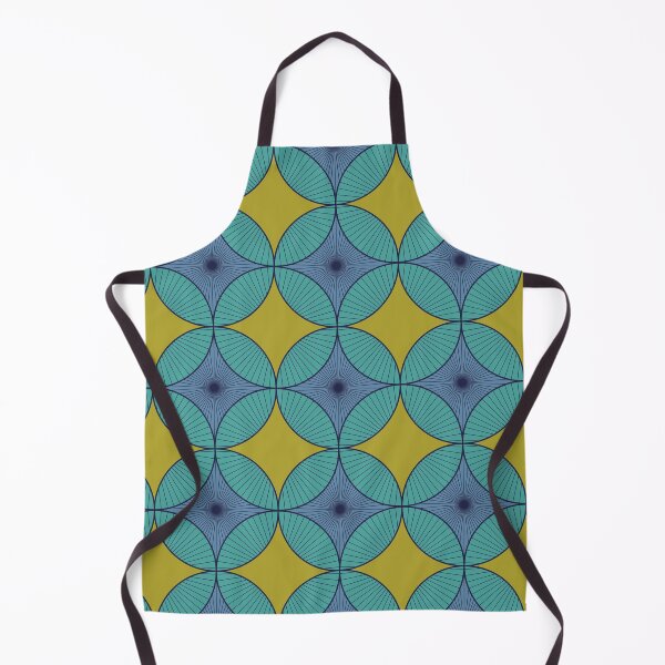 Artikelvorschau, Teal and Blue Vintage Circles entworfen und verkauft von Carolina Diaz.