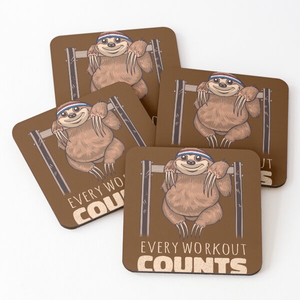 Item preview, Sloth Working Out designed and sold by Very-Nicely.
