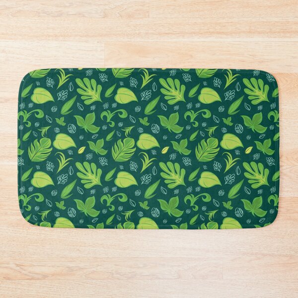 Item preview, Vintage Seamless Green Leaves Pattern , Vintage Green leaves Patterns  designed and sold by garniturex.