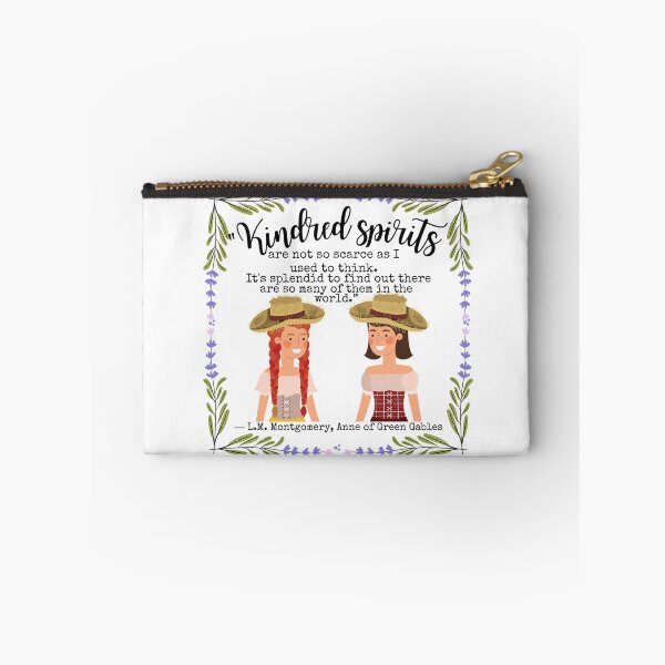 Item preview, Kindred Spirits LM Montgomery book quote designed and sold by Dollfacedesign.